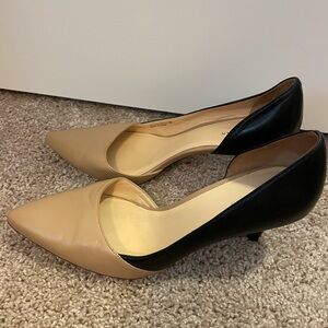 Cole Haan leather 3” high heels (size 9M)